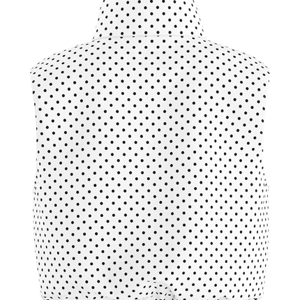 Hypedrop gilet jacket dots cloud dancer