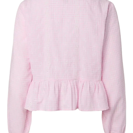 Marie neck blouse roseate