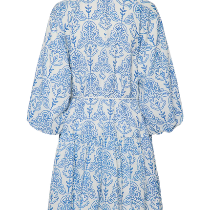 YAS Cinni midi dress star white cinni