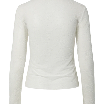 Baroline mesh top cloud dancer