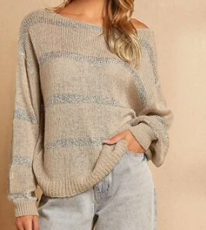 UNICORN Women's sweater beige s m l