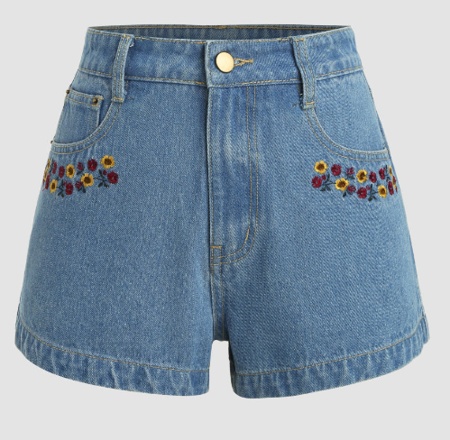 UNICORN Women's short jeans blue xxs xs s m l xl