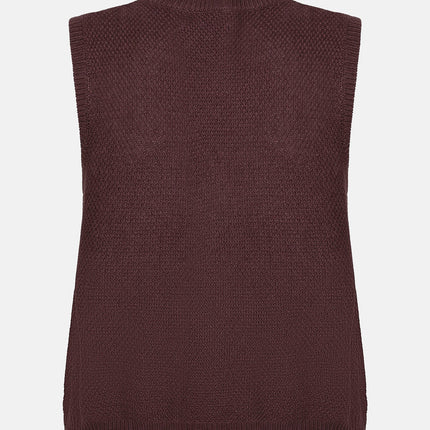 Ydence Knitted top Mona brown