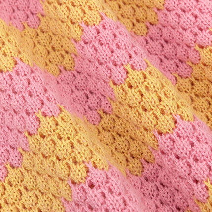 Ydence Knitted top Janouk Yellow Pink