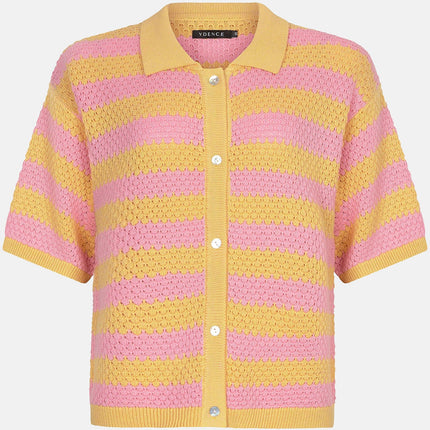 Ydence Knitted top Janouk Yellow Pink