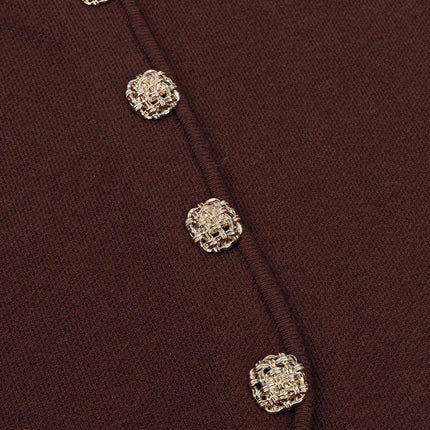 Ydence Knitted top Mella Brown