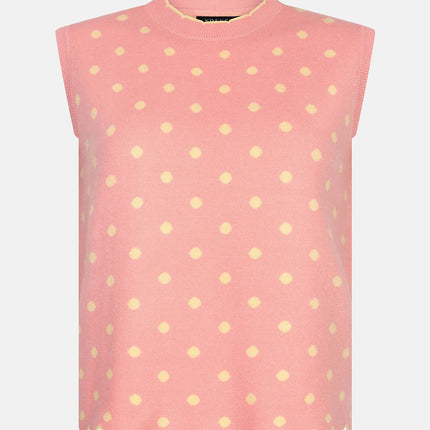 Ydence Knitted top Norah Peach yellow