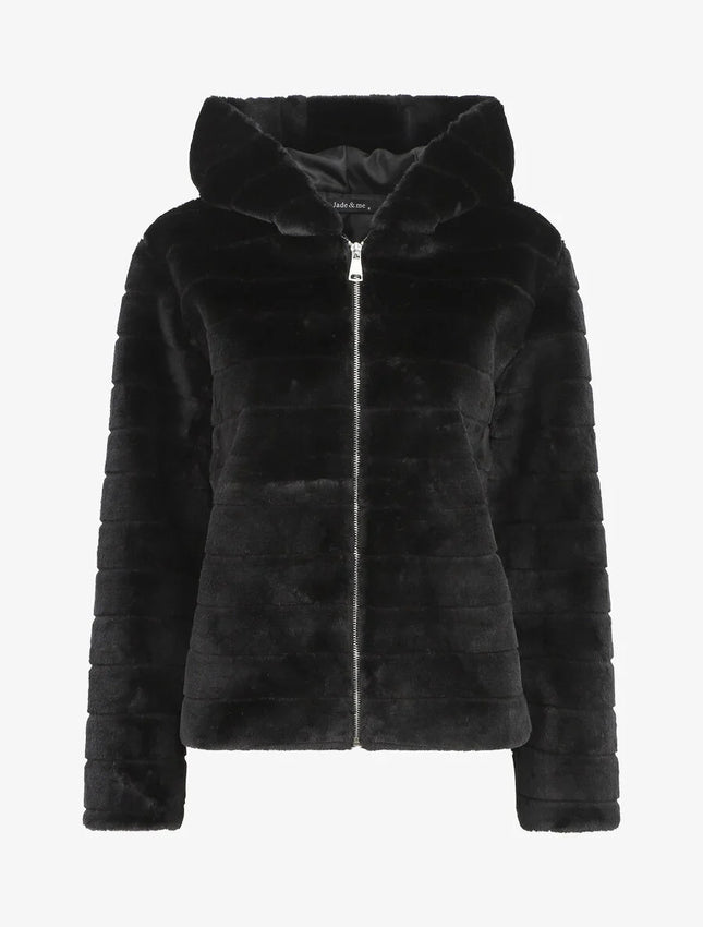 UNICORN Women's coat black light beige s m l xl