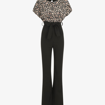 UNICORN Women's jumpsuit black leopard print s m l xl xxl