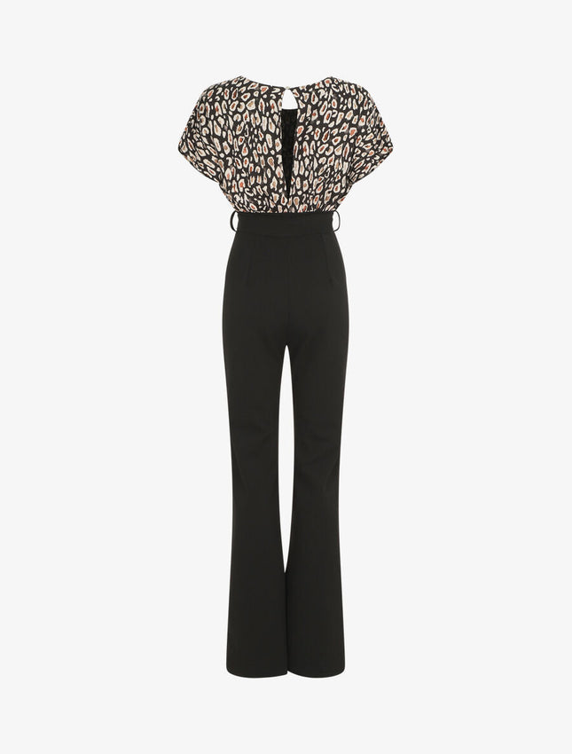 UNICORN Women's jumpsuit black leopard print s m l xl xxl