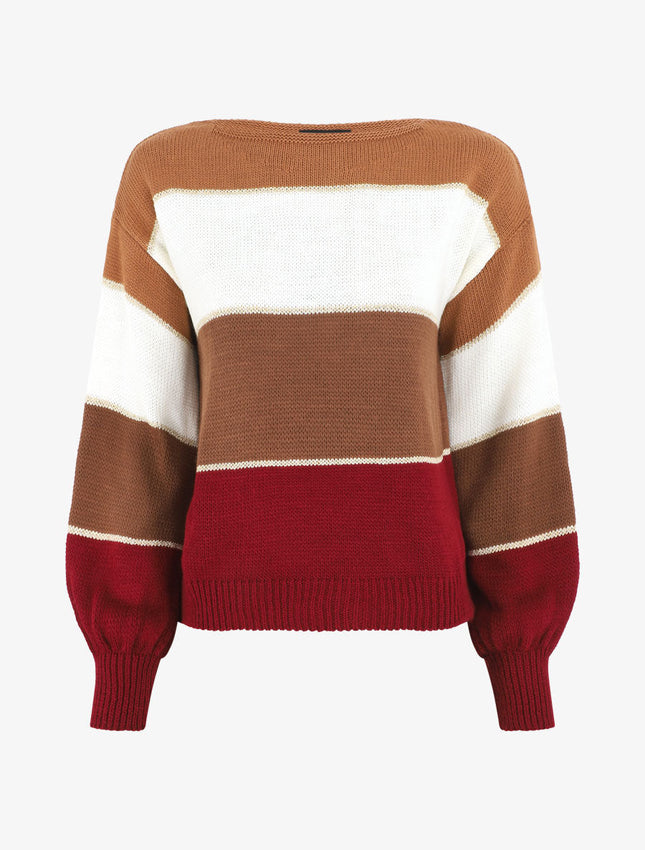 UNICORN Women's sweater brown white red s m l xl xxl