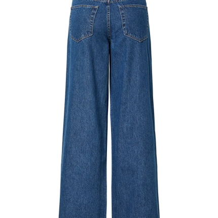 YAS Elsie wide jeans medium blue