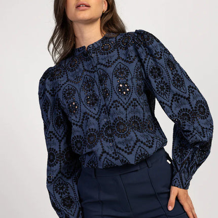 UNICORN Women's blouse blue xs s m l xl xxl