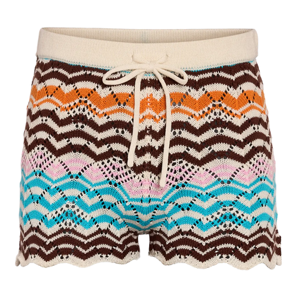 Noisy May Daniella short birch stripes
