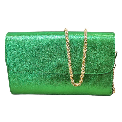 UNICORN Women's shoulder bag green gold black