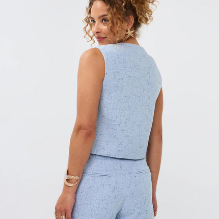 Ydence Gilet Amanda blue