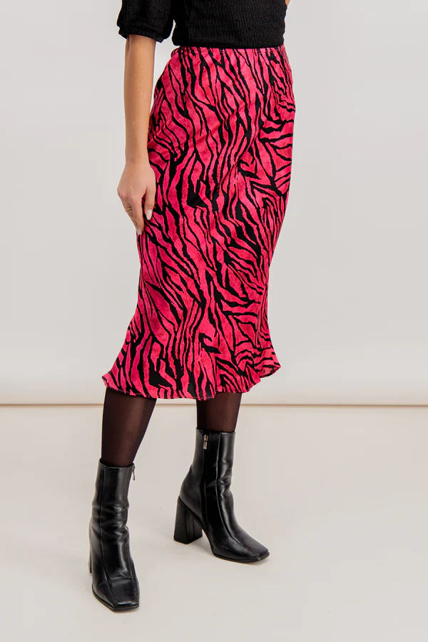 UNICORN Women's skirt pink zebra print xs s m l xl xxl xxxl