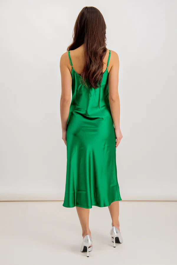 UNICORN Women's dress glossy green xxs xs s m l xl