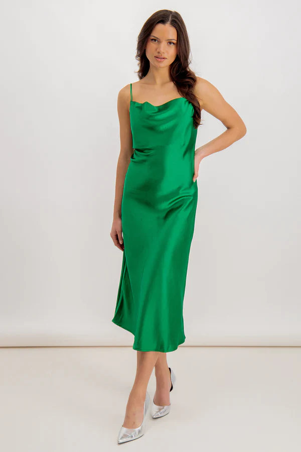 UNICORN Women's dress glossy green xxs xs s m l xl