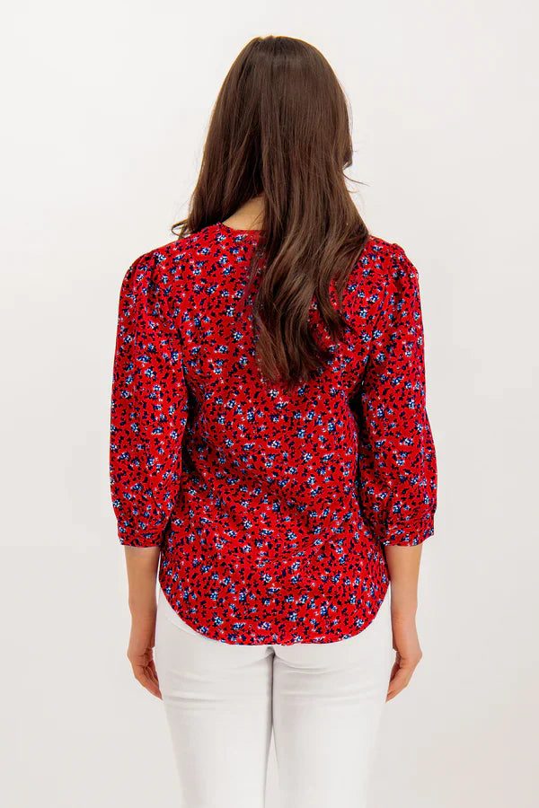 UNICORN Women's blouse red s m l xl xxl