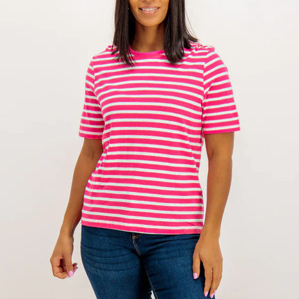 UNICORN Women's striped shirt pink xs s m l xl