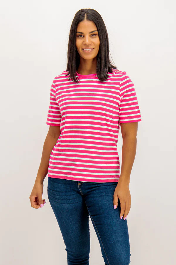 UNICORN Women's striped shirt pink xs s m l xl