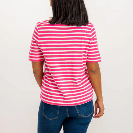 UNICORN Women's striped shirt pink xs s m l xl