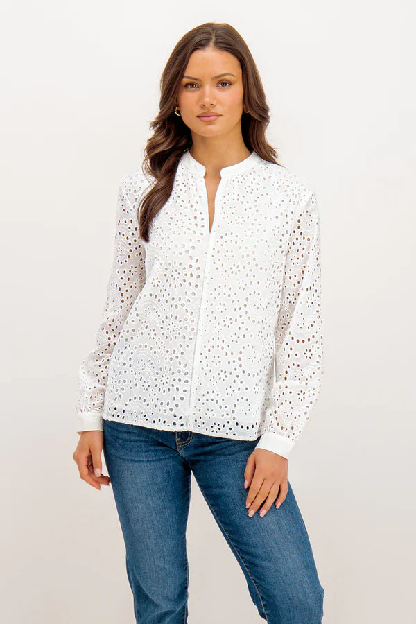UNICORN Ladies blouse white s m l xl