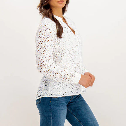 UNICORN Ladies blouse white s m l xl