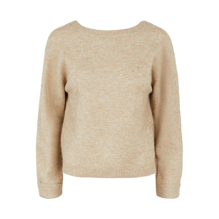 Fanna reversible knit pebble