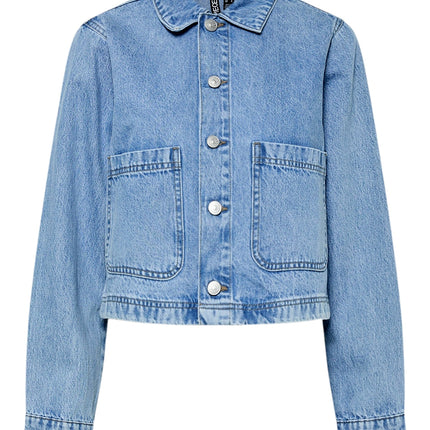 Sky denim jacket light blue
