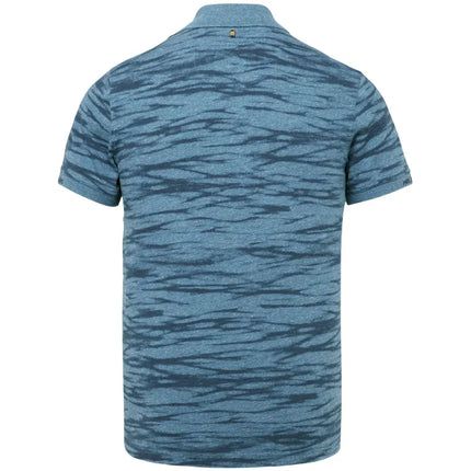 UNICORN Men's polo shirt short sleeves print dark blue s m l xl xxl xxxl