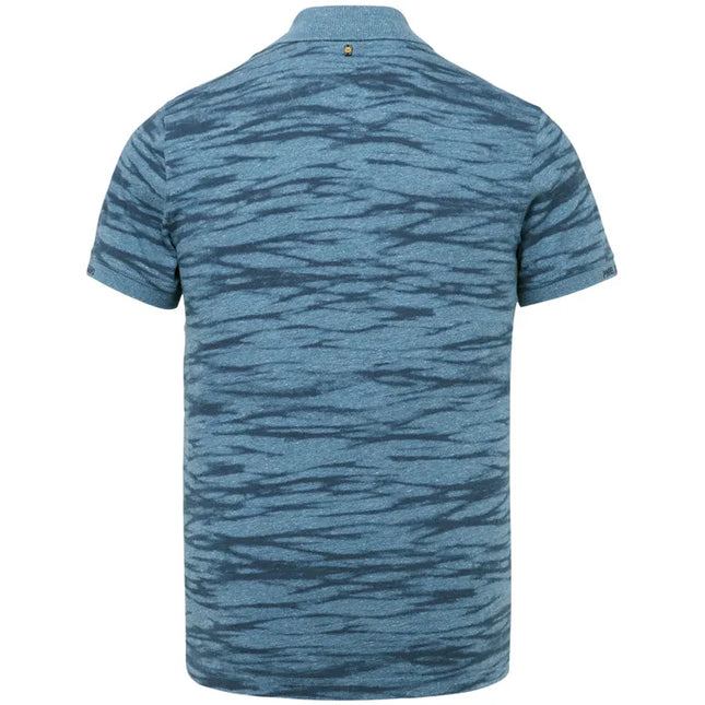 UNICORN Men's polo shirt short sleeves print dark blue s m l xl xxl xxxl