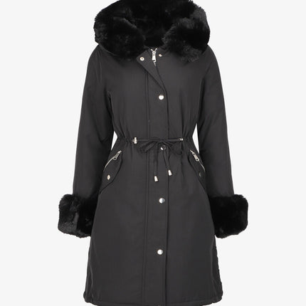 dames jas zwart s m l xl