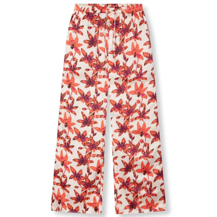 Refined Department printed pants Sem Red