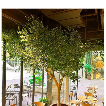 UNICORN Simulation of olive tree large floor-standing bionic green plant