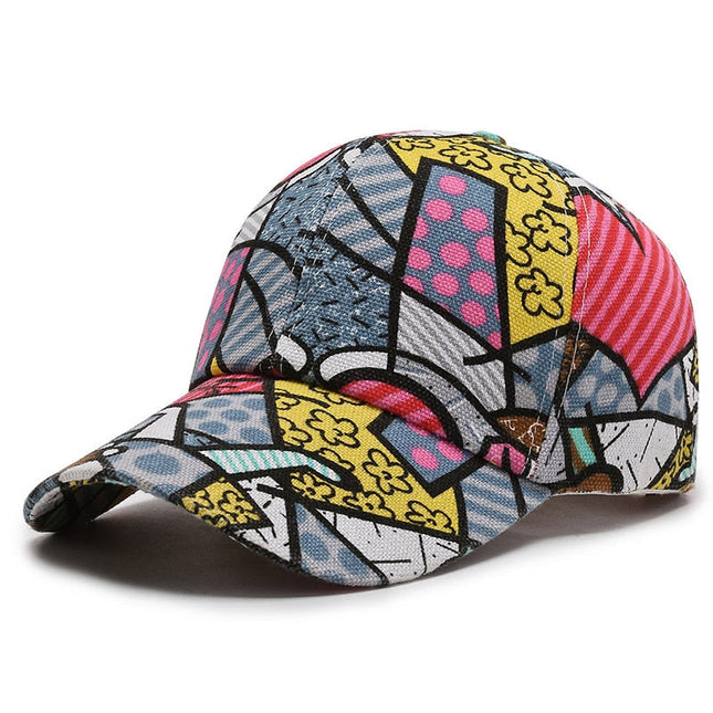 UNICORN Men's baseball cartoons print black blue red pink One Season