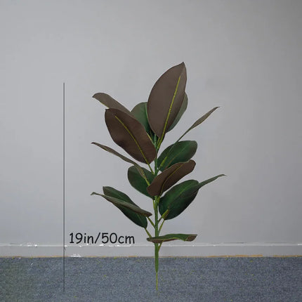 UNICORN 13-59 in Large Ficus Tree Artificial Rubber Tree Plastic