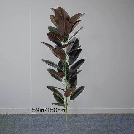 UNICORN 13-59 in Large Ficus Tree Artificial Rubber Tree Plastic