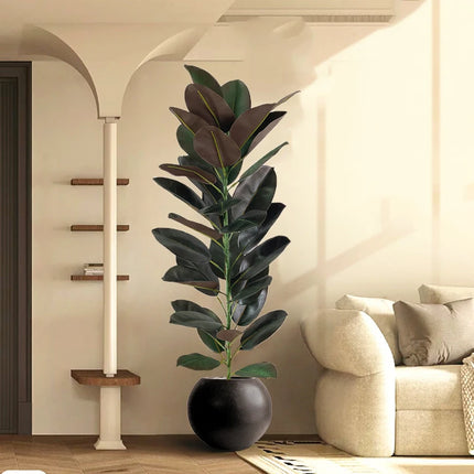 UNICORN 13-59 in Large Ficus Tree Artificial Rubber Tree Plastic