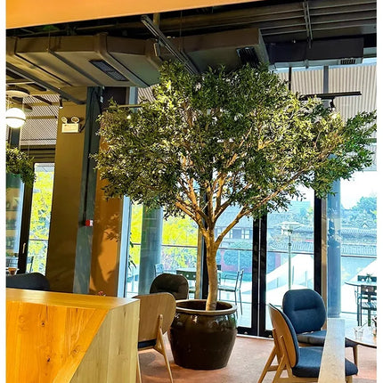 UNICORN Simulation of olive tree large floor-standing bionic green plant
