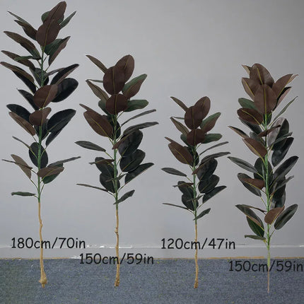 UNICORN 13-59 in Large Ficus Tree Artificial Rubber Tree Plastic