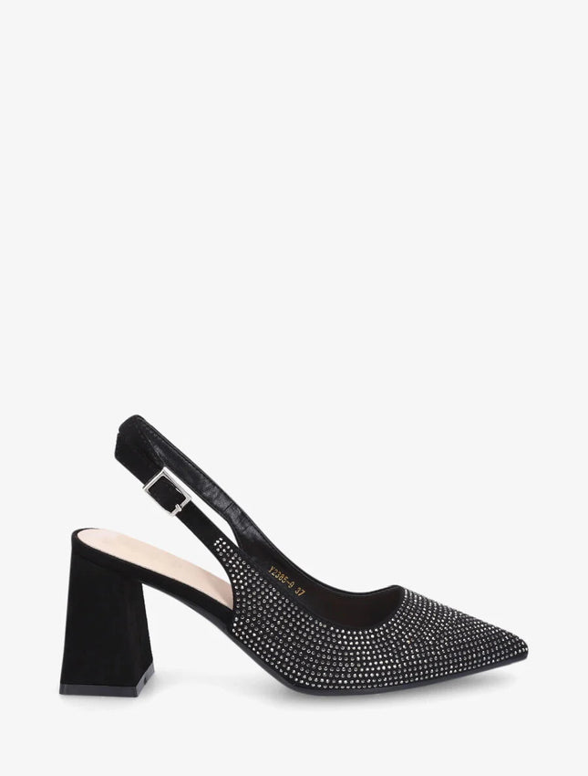 UNICORN Women's shoes heels silver black pink 36 37 38 39 40 41
