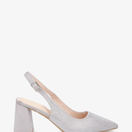 UNICORN Women's shoes heels silver black pink 36 37 38 39 40 41