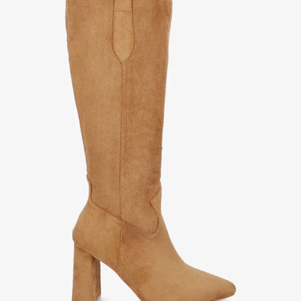UNICORN Women's boots with heel beige black brown 36 37 38 39 40 41