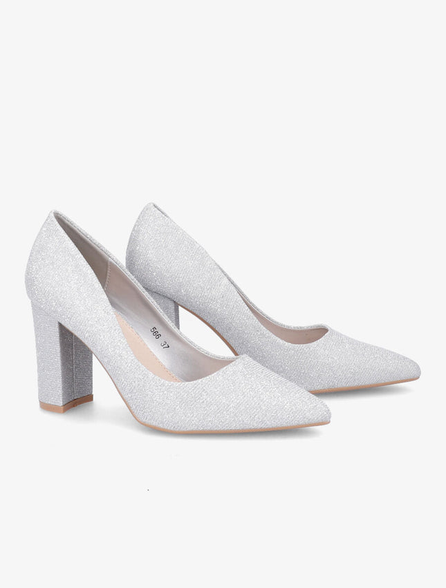 UNICORN Women's heels silver 36 37 38 39 40 41