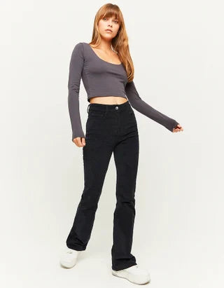 UNICORN Women's flare jeans grey white black xs s m l xl xxl