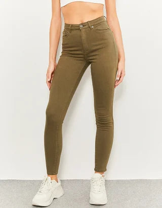 UNICORN Women's jeans green skinny fit xs s m l xl xxl