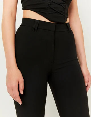 UNICORN Women's wide-leg flare trousers red black xxs xs s m l xl
