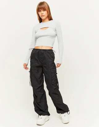 UNICORN Women's cargo pants black grey xxs xs s m l xl